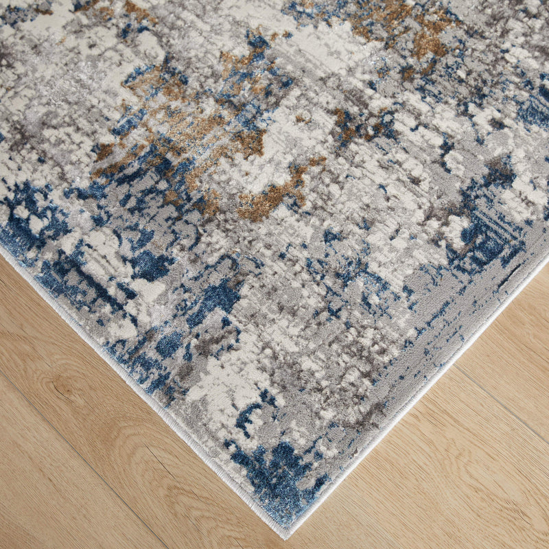 Darica Blue Painterly - T2019 - 5' x 8'