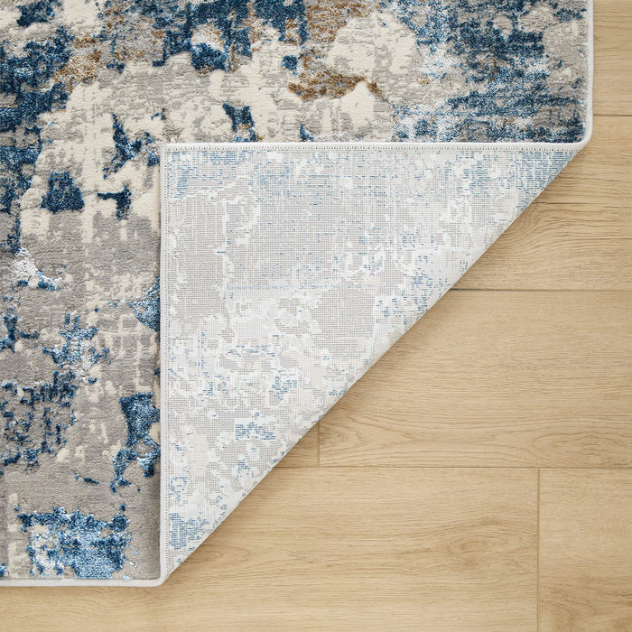 Darica Blue Brush stroke - T2020 - 10' x 13'