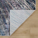 Darica Blue Purple Splatter Paint - T2021 - 10' x 13'