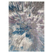 Darica Blue Purple Splatter Paint - T2021 - 7' x 9'