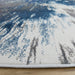 Darica Blue Purple Splatter Paint - T2021 - 8' Round