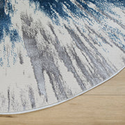 Darica Blue Purple Splatter Paint - T2021 - 8' Round