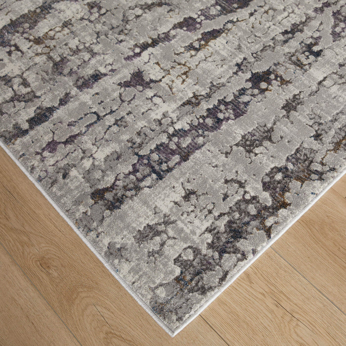 Darica Gray Blue Monochromatic - T2022 - 7' x 9'