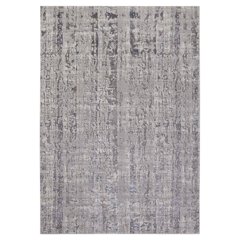Darica Gray Blue Monochromatic - T2022 - 5' x 8'