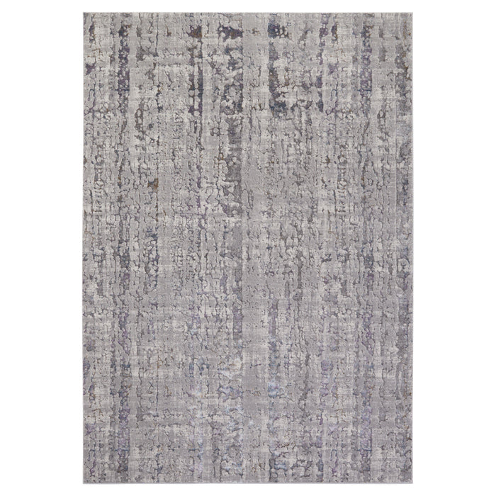 Darica Gray Blue Monochromatic - T2022 - 5' x 8'
