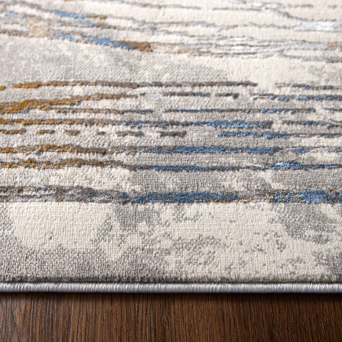 Darica Gray Linear Geometric - T2025 - 10' x 13'