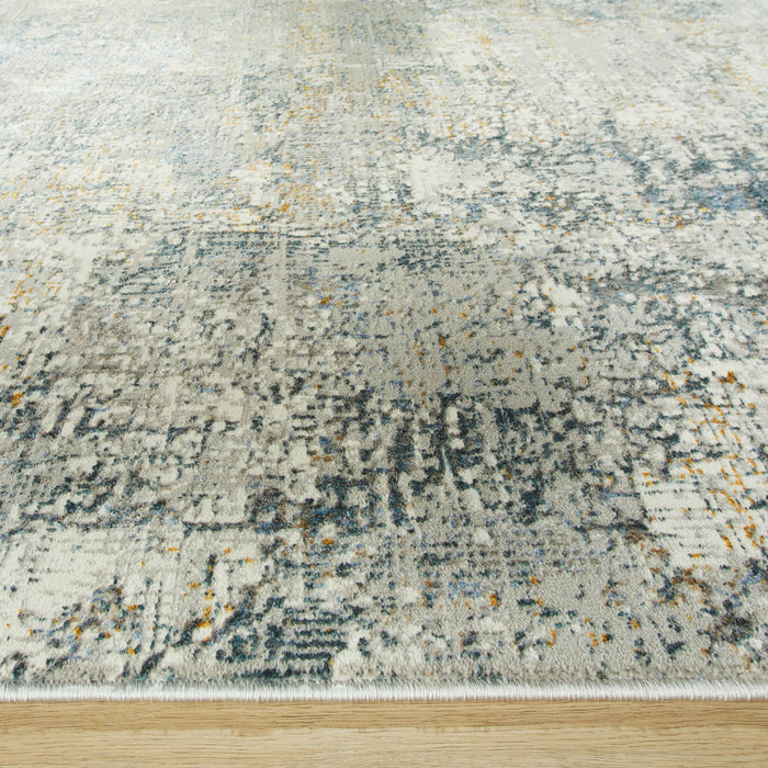 Darica Gray Blue Painterly - T2026 - 5' x 8'