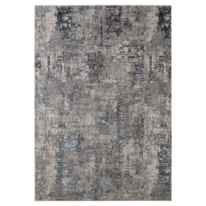 Darica Gray Blue Painterly - T2026 - 5' x 8'
