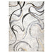 Fatima Gray Black Swirl - T2027 - 8' x 11'
