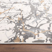 Fatima Gray Splatter Paint - T2028 - 5' x 8'