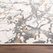 Fatima Gray Splatter Paint - T2028 - 5' x 8'