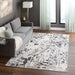 Fatima Gray Splatter Paint - T2029 - 7' x 9'
