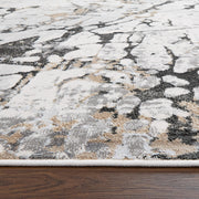 Fatima Gray Splatter Paint - T2029 - 5' x 8'