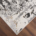 Fatima Gray Splatter Paint - T2029 - 8' x 11'