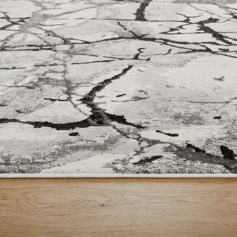 Fatima Gray Marble Striations - T2030 - 5' x 8'