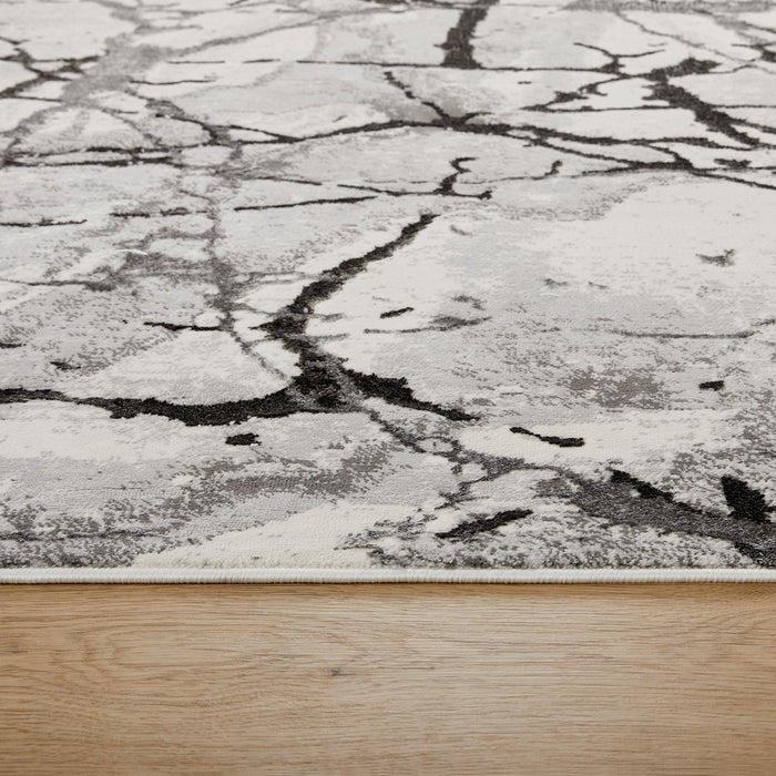 Fatima Gray Marble Striations - T2030 - 5' x 8'