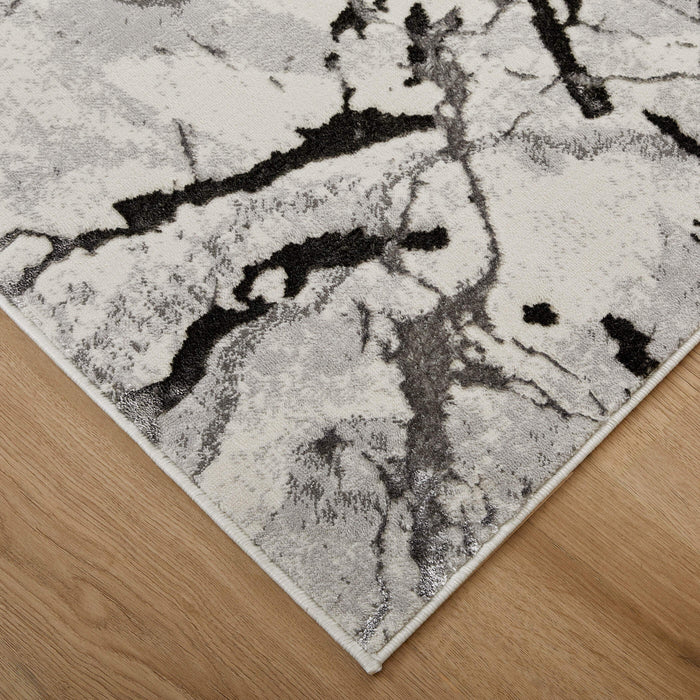 Fatima Gray Marble Striations - T2030 - 5' x 8'