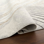 Fatima Gray Black Linear Geometric - T2031 - 5' x 8'