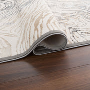Fatima Black Beige Linear Swirl - T2033 - 5' x 8'