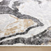 Fatima Gray Black Marbled - T2034 - 7' x 9'