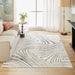 Fatima Gray Linear Geometric - T2035 - 2' x 3'