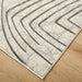 Fatima Gray Linear Geometric - T2035 - 2' x 3'
