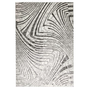 Fatima Gray Linear Geometric - T2035 - 5' x 8'