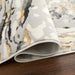 Fatima Gray Black Linear Swirl - T2036 - 5' x 8'