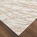 Fatima Beige Linear Swirl - T2037 - 5' x 8'