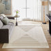 Laid Back Luxe Ivory Geometric - T2038 - 5' x 8'