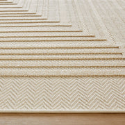 Laid Back Luxe Ivory Geometric - T2038 - 5' x 8'