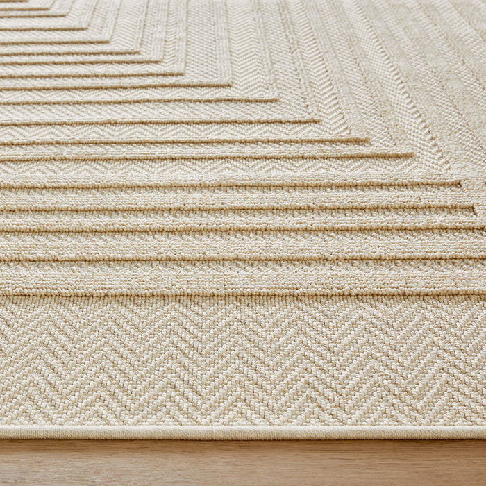 Laid Back Luxe Ivory Geometric - T2038 - 10' x 13'