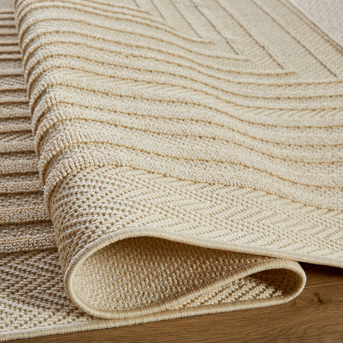 Laid Back Luxe Ivory Geometric - T2038 - 7' x 9'