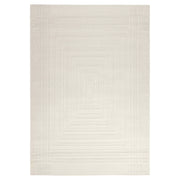 Laid Back Luxe Ivory Geometric - T2038 - 5' x 8'
