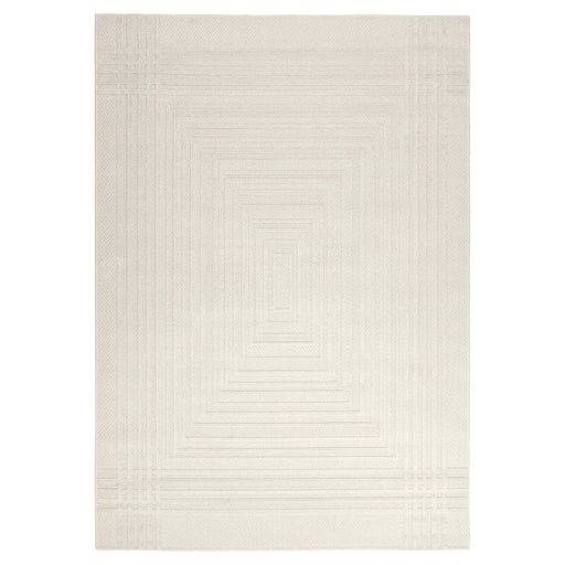 Laid Back Luxe Ivory Geometric - T2038 - 5' x 8'