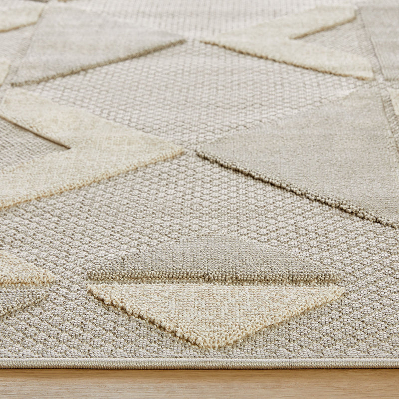 Forza Gray Geometric - T2039 - 5' x 8'