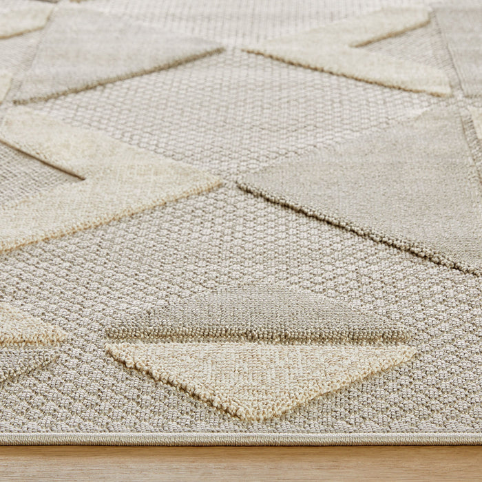 Forza Gray Geometric - T2039 - 5' x 8'