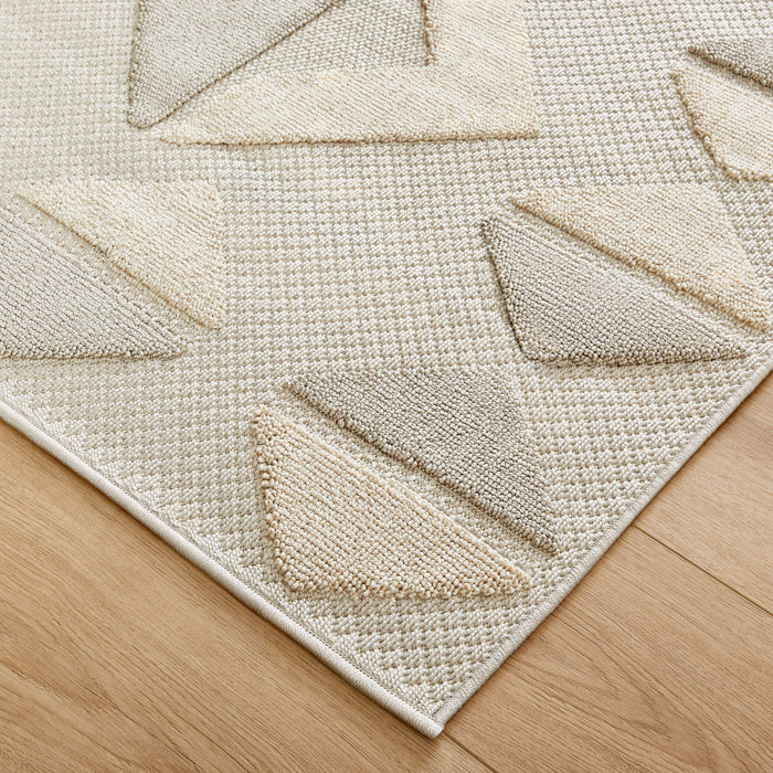 Forza Gray Geometric - T2039 - 5' x 8'