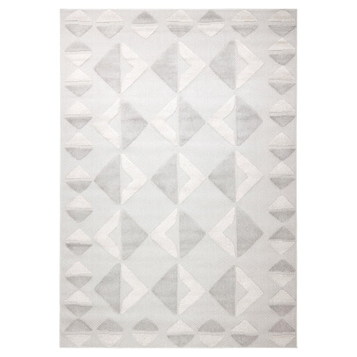 Forza Gray Geometric - T2039 - 5' x 8'