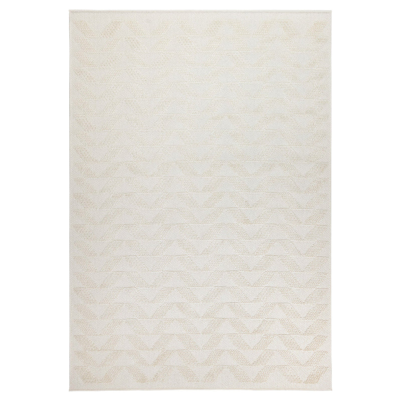 Forza Ivory Chevron Herringbone - T2040 - 5' x 8'