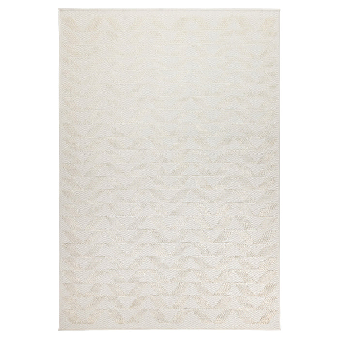 Forza Ivory Chevron Herringbone - T2040 - 5' x 8'