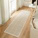 Forza Ivory Checkerboard - T2041 - 3' x 8' Runner