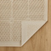 Forza Ivory Checkerboard - T2041 - 3' x 8' Runner