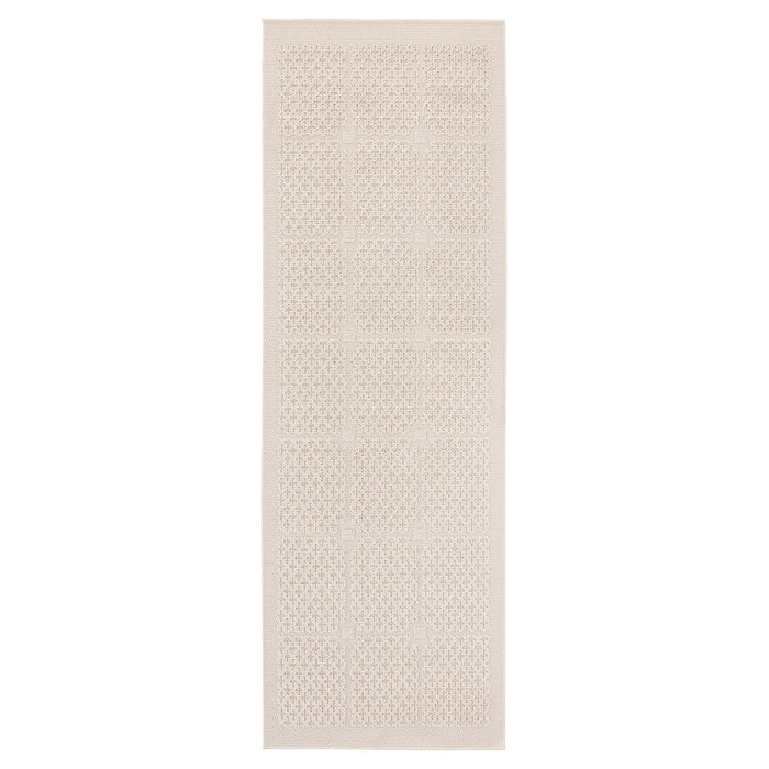 Forza Ivory Checkerboard - T2041 - 3' x 8' Runner