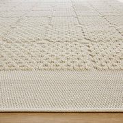 Forza Ivory Checkerboard - T2041 - 5' x 8'