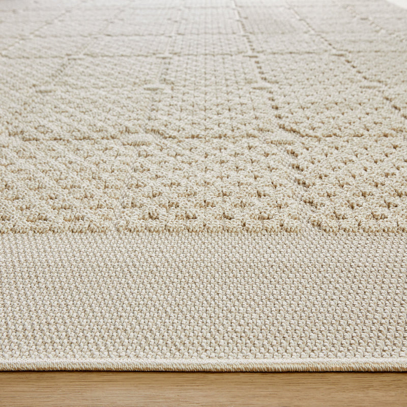 Forza Ivory Checkerboard - T2041 - 5' x 8'