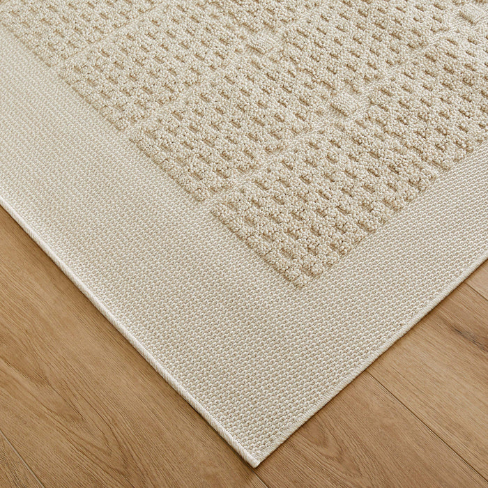 Forza Ivory Checkerboard - T2041 - 8' x 11'