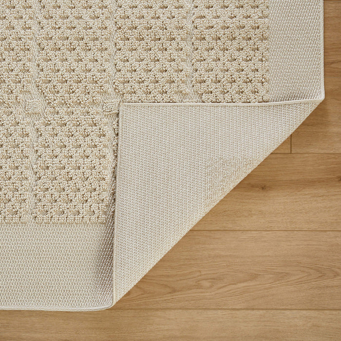 Forza Ivory Checkerboard - T2041 - 5' x 8'
