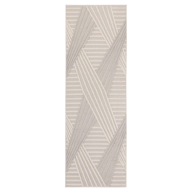 Laid Back Luxe Gray Linear - T2042 - 3' x 8' Runner