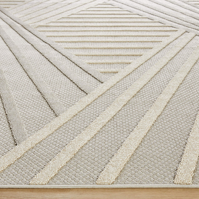 Laid Back Luxe Gray Linear - T2042 - 10' x 13'